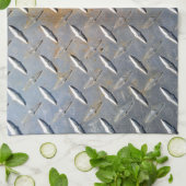 Rusty Diamond Platin Steel Handtuch (Gefaltet)