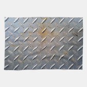 Rusty Diamond Platin Steel Handtuch (Horizontal)