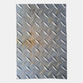 Rusty Diamond Platin Steel Handtuch (Vertikal)