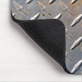 Rusty Diamond Platin Steel Mousepad (Ecke)