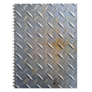 Rusty Diamond Platin Steel Notizblock