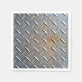 Rusty Diamond Platin Steel Serviette (Vorderseite)