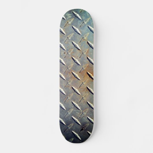 Rusty Diamond Platin Steel Skateboard (Vorderseite)