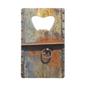 Rusty Door Individuelle Name Geldbeutel Flaschenöffner (Rückseite)