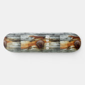 Rusty driftwood grau Thunder_Cove Skateboard (Horizontal)