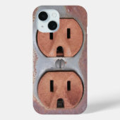 Rusty Electrical Outlet Case-Mate iPhone Hülle (Rückseite)
