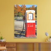 Rusty-Gaspumpe Leinwanddruck (Insitu (Wohnzimmer))
