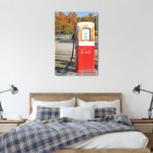 Rusty-Gaspumpe Leinwanddruck (Insitu (Schlafzimmer))