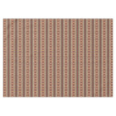 Rusty Geometry Boho Print Tischdecke (Vorderseite (Horizontal))