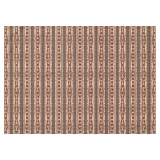 Rusty Geometry Boho Print Tischdecke (Vorderseite (Horizontal))