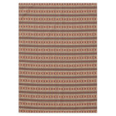 Rusty Geometry Boho Print Tischdecke (Vorderseite)