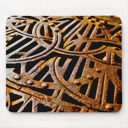 Rusty Grate Mousepad (Vorne)