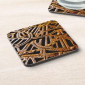 Rusty Grate Untersetzer (Linke Seite)