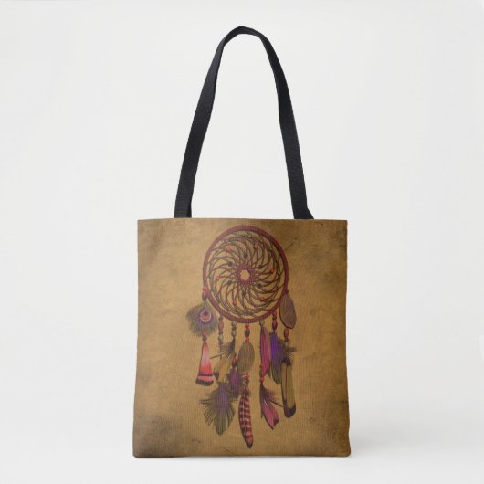 Rusty Grunge | Boho Dreamcatcher Tasche (Vorderseite)