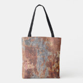 Rusty Grunge Tote Bag Tasche (Rückseite)