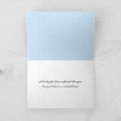 Rusty Horseshoe zum Geburtstag Karte (Innenseite)