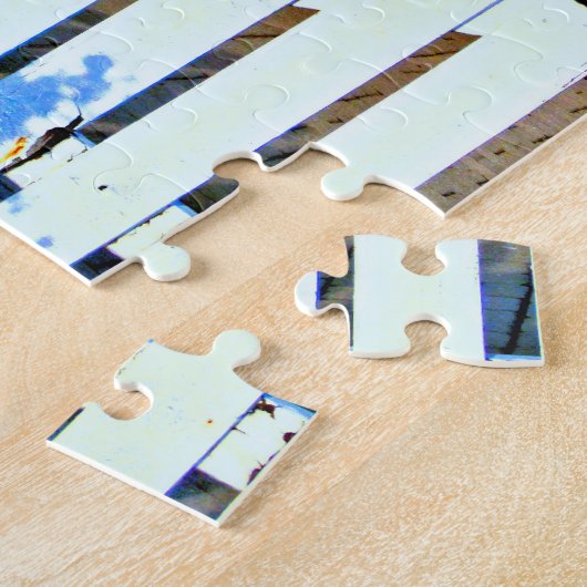 Rusty Hütte Willkommen Jigsaw Puzzle (Seite)