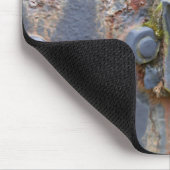 Rusty Industrial Machinery Detail Mousepad (Ecke)