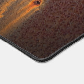 Rusty Iron Texture Schreibtischunterlage (Ecke)