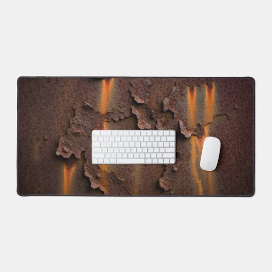 Rusty Iron Texture Schreibtischunterlage (Tastatur & Maus)