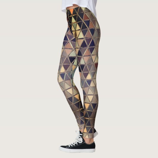 Rusty Jester Robot Dreieck-Leggings Leggings (Links)