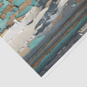 Rusty Key 1 mit schönem Patina-Tissue Paper Seidenpapier (Ausschnitt)