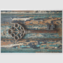 Rusty Key 2 Dekoupage Tissue Paper Seidenpapier