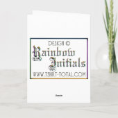 Rusty Knights Initial B (Rückseite)