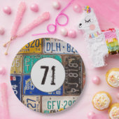 Rusty License Teller 71. Geburtstag (Party)