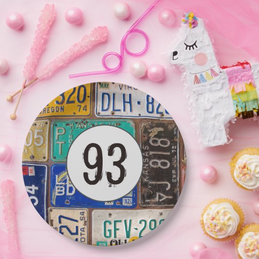 Rusty License Teller 93. Geburtstag (Party)