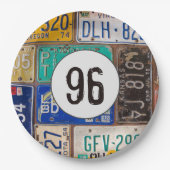 Rusty License Teller 96. Geburtstag (Vorderseite)