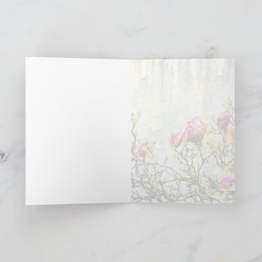 Rusty Magnolia Karte (Innenseite)