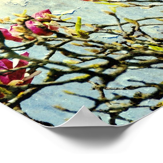 Rusty Magnolia Poster (Ecke)
