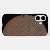 Rusty Manhole Cover (Rückseite (Horizontal))