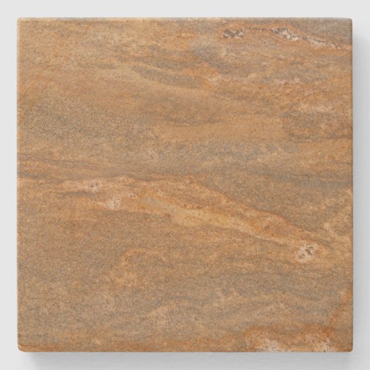 Rusty Marbled Gepunktet Square Stone Untersetzer (Vorderseite)