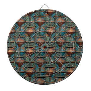 Rusty Metal Dartboard Dartscheibe