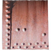 Rusty Metal Fine Art Foto Rustikale Duschvorhang (Vorderseite)
