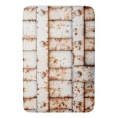 Rusty Metal - Funny Cool Badematte (Vorderseite Vertikal)