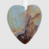 Rusty Metal Heart Ornament (Vorderseite)