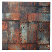 Rusty Metal Keramik Tile Fliese (Vorderseite)
