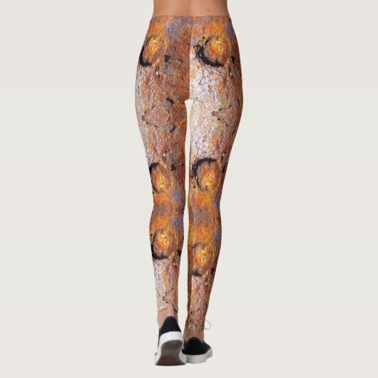 Rusty Metal - Power Yoga Leggings (Rückseite)