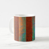 Rusty Metal Style Mug Kaffeetasse (Vorderseite Links)