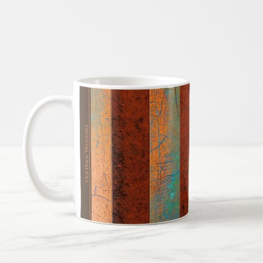Rusty Metal Style Mug Kaffeetasse (Links)