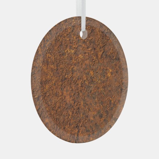 Rusty Metal: Texturierte Eisen Ästhetik. Ornament Aus Glas (Vorderseite Rechts)