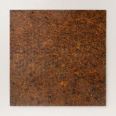 Rusty Metal: Texturierte Eisen Ästhetik. Puzzle (Horizontal)