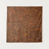 Rusty Metal: Texturierte Eisen Ästhetik. Wandteppich (Vorderseite (Horizontal))