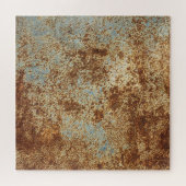 Rusty Metal: Texturierte Panel Hintergrund. Puzzle (Horizontal)