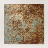 Rusty Metal: Texturierte Panel Hintergrund. Puzzle (Vertikal)