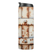 Rusty Metal Wall Thermosbecher (Nach rechts gedreht)