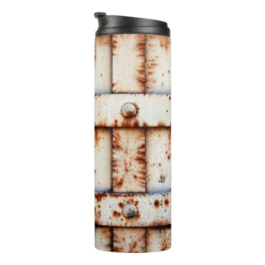 Rusty Metal Wall Thermosbecher (Nach rechts gedreht)